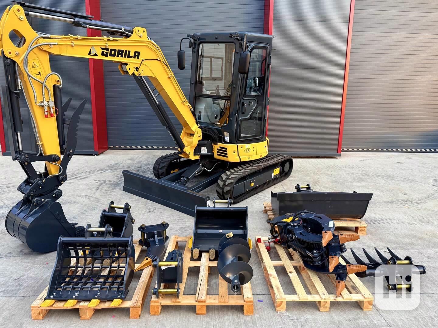 PÁSOVÝ MINIBAGR GORILA G40S I PRO CAB !!! MEGA AKCE  - foto 1