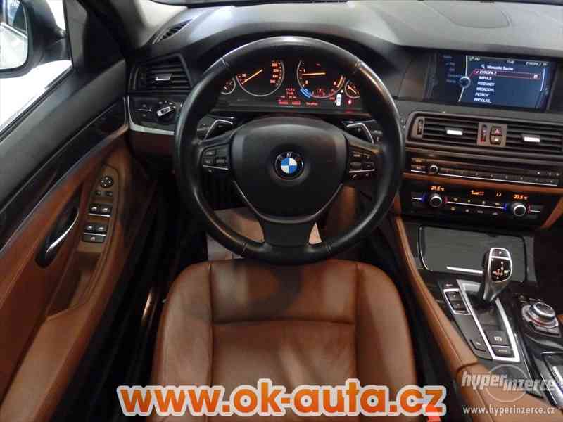 BMW 530D EXLUSIV 190kW KŮŽE VELKÁ NAVI 2012 - DPH - foto 13