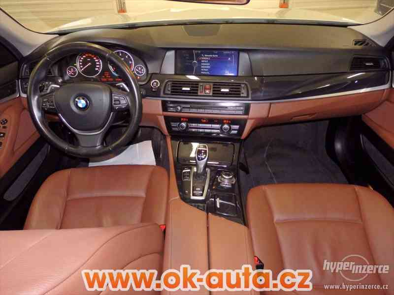 BMW 530D EXLUSIV 190kW KŮŽE VELKÁ NAVI 2012 - DPH - foto 15