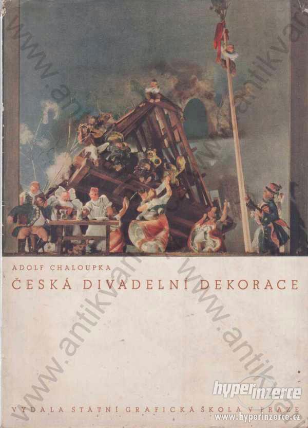 Česká divadelní dekorace Adolf Chaloupka 1939 - foto 1