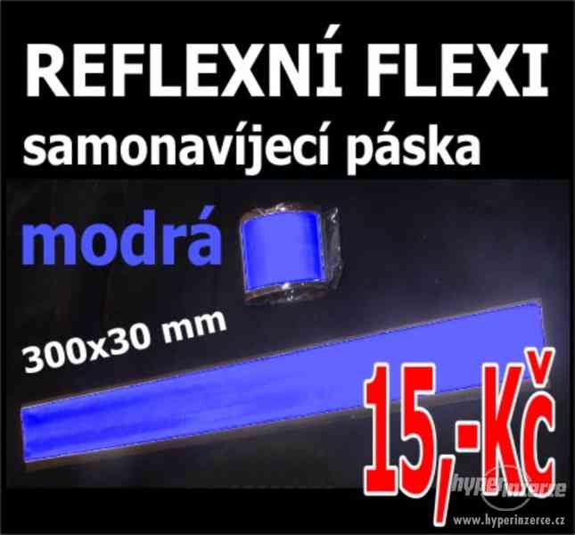 Reflexní pásky samonavíjecí 30x3 cm - foto 4