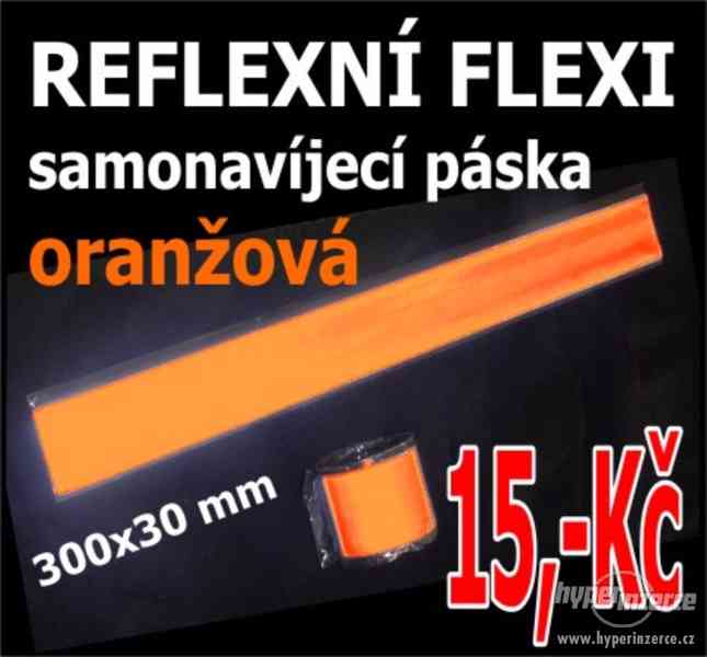 Reflexní pásky samonavíjecí 30x3 cm - foto 5