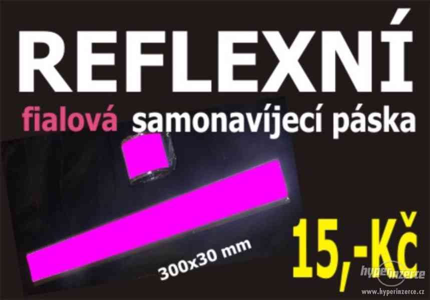 Reflexní pásky samonavíjecí 30x3 cm - foto 6