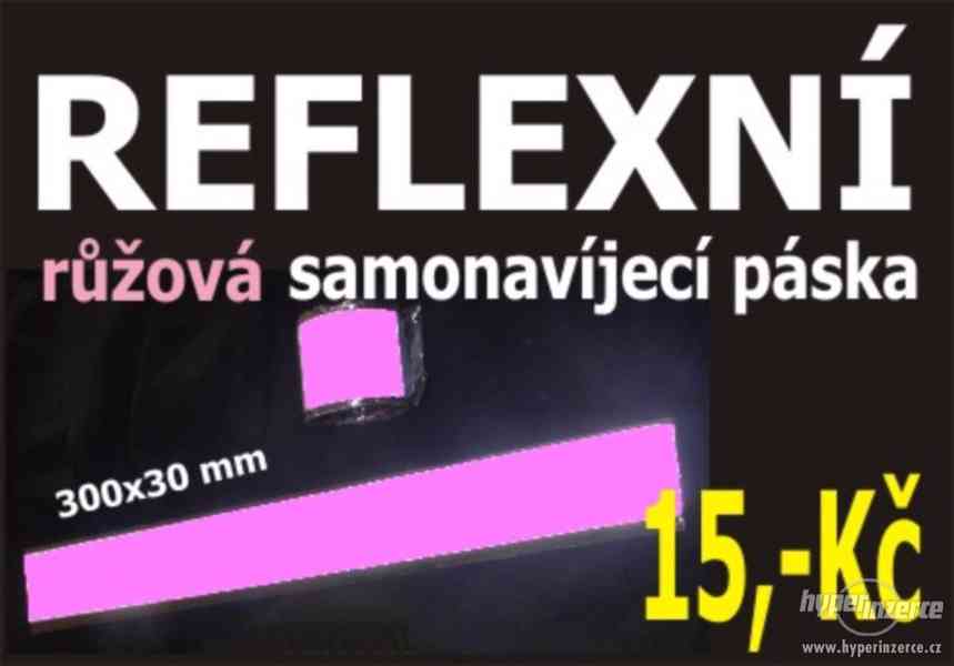 Reflexní pásky samonavíjecí 30x3 cm - foto 7