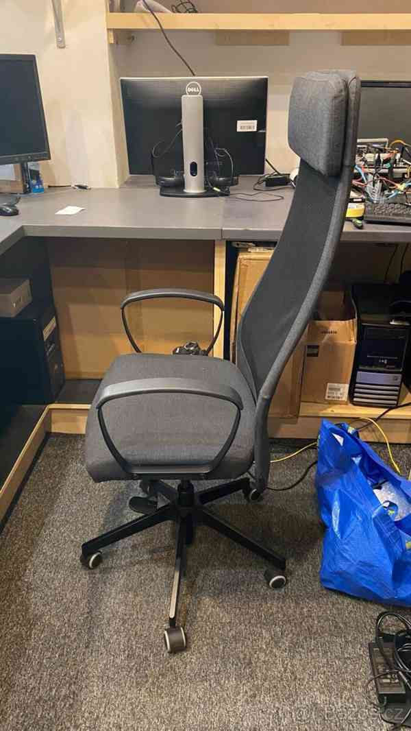 Kvalitní kancelářská židle MARKUS IKEA