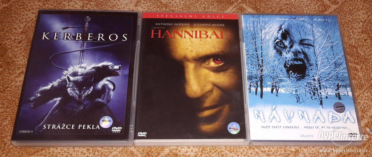 3 DVD - Kerberos, Hannibal + Návnada - foto 1