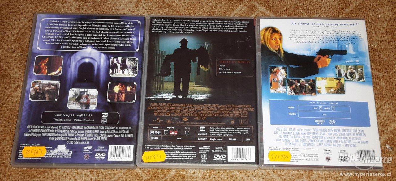 3 DVD - Kerberos, Hannibal + Návnada - foto 2