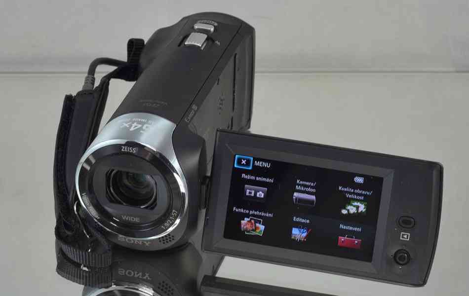 Digitální videokamera: Sony HDR-CX240 **Full HDV*27x Op.Zoom - foto 8