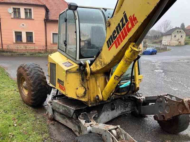 MenziMuck A71 mobil bagr kráčivka 9t pavouk rypadlo - foto 2