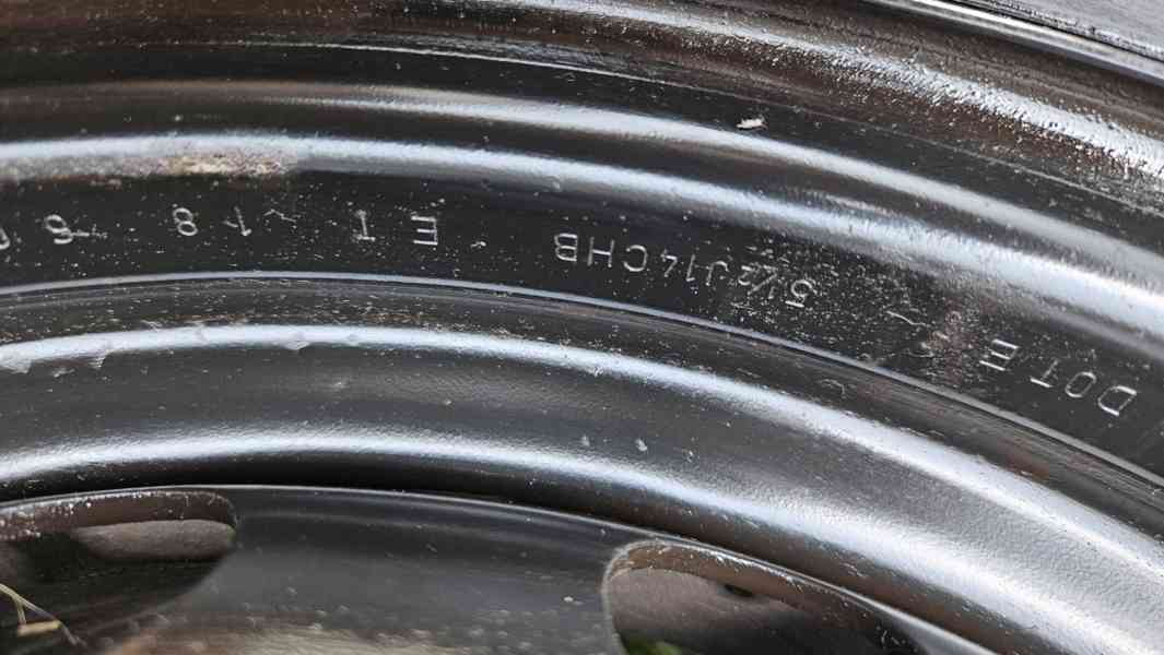 Peugeot Citroen letní kola pneumatiky 185/65R14 disky - foto 2