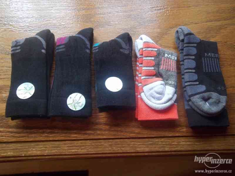 Sportovní MERINO  ponožky nové za  SUPER cenu!! - foto 1
