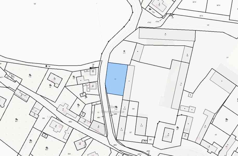 Prodej stavebního pozemku s projektem RD, 978 m2 Nemyslovice - foto 2