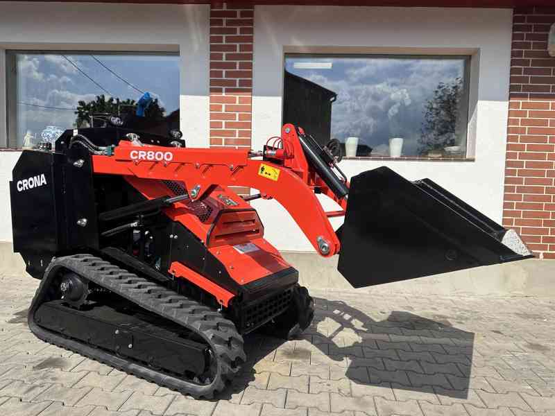 Smykový nakladač CR800- Kubota, 17,1 KW - foto 3