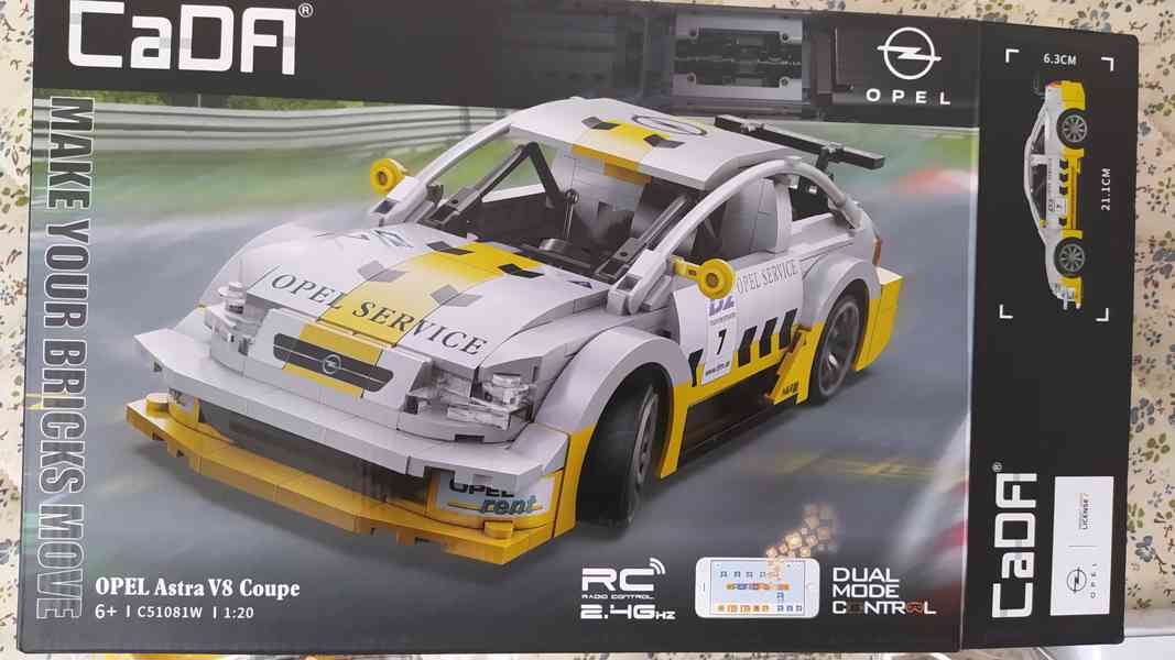 Opel Astra V8 Coupé na dálkové ovládání stavebnice - foto 5