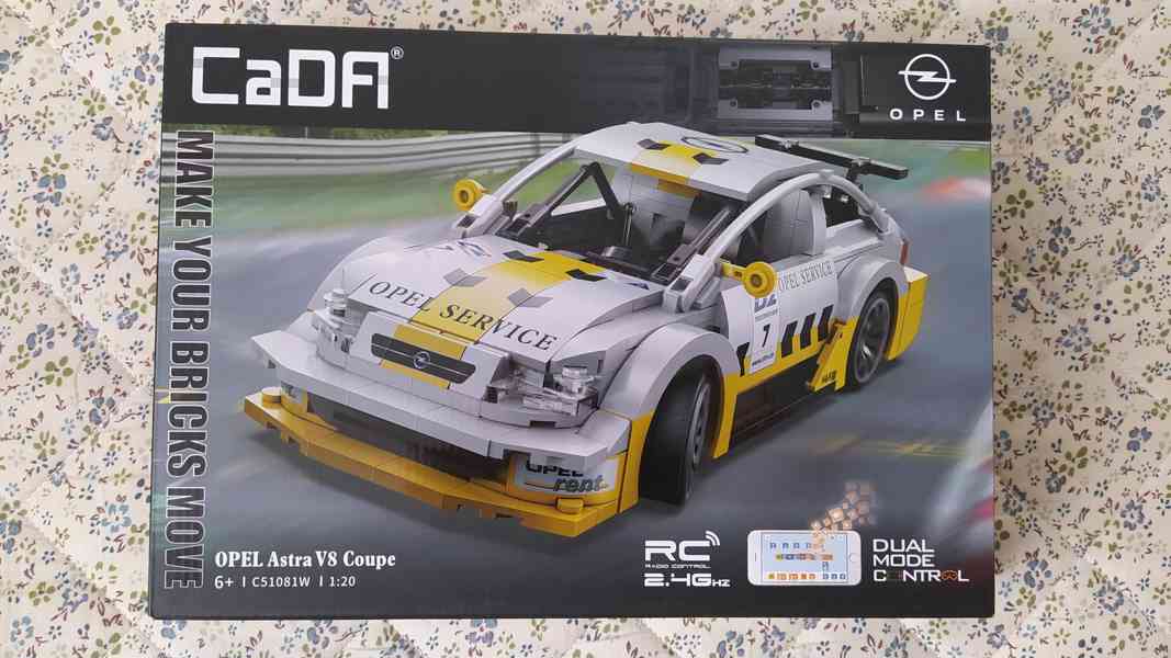 Opel Astra V8 Coupé na dálkové ovládání stavebnice - foto 9