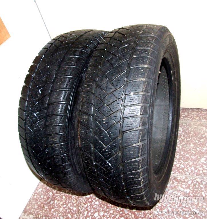 2x Zimní pneumatiky 195 - 60 R16 C. Prodám dvě zimní pneu. - foto 1