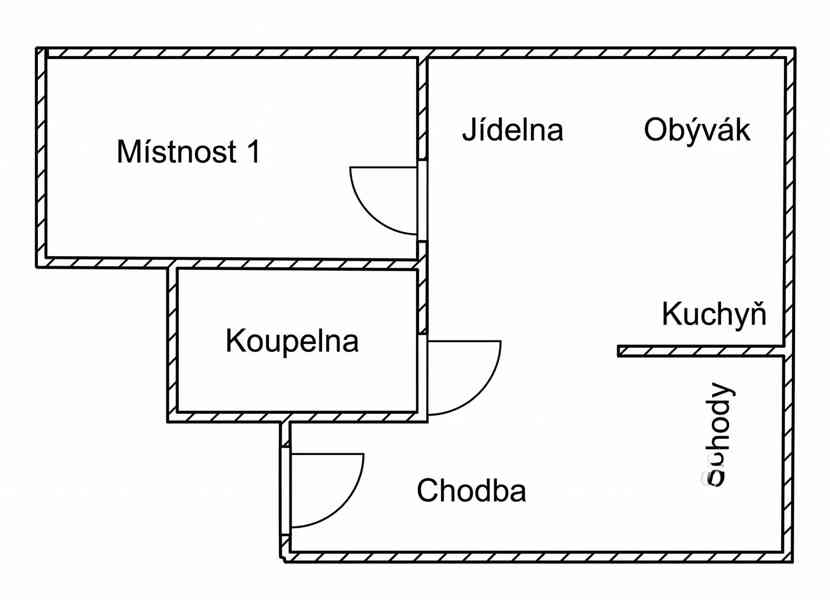 Pronájem klimatizované ubytovací jednotky 67 m² Praha 5 - foto 5