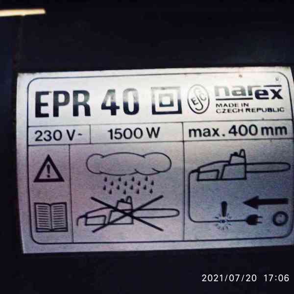 Elektromotor k řetězové pile NAREX EPR 40 - foto 1