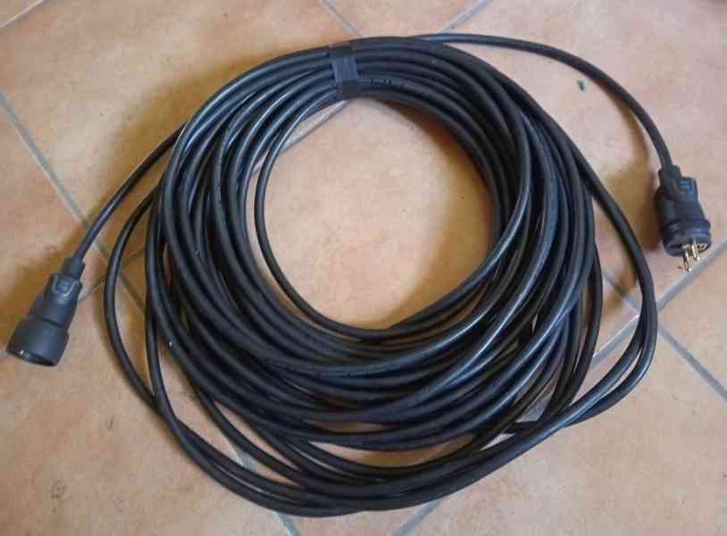 prodlužovací gumové kabely 220-230V - 380-400V  - foto 2
