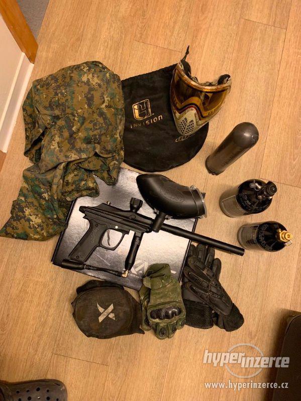 Kompletní vybavení na painball