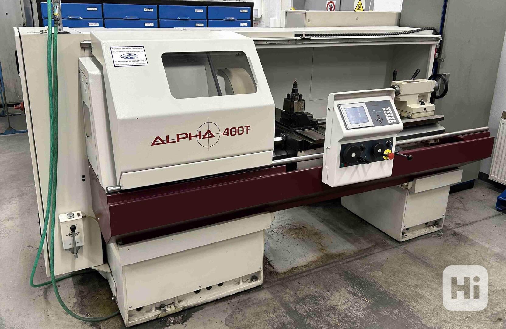 Použitý CNC soustruh ALPHA 400 T, r. v. 2005 - foto 1
