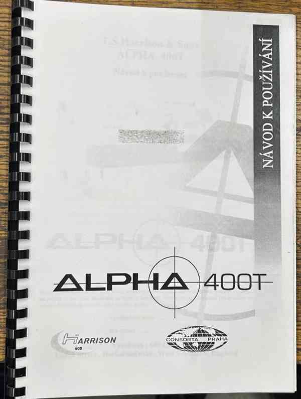 Použitý CNC soustruh ALPHA 400 T, r. v. 2005 - foto 17