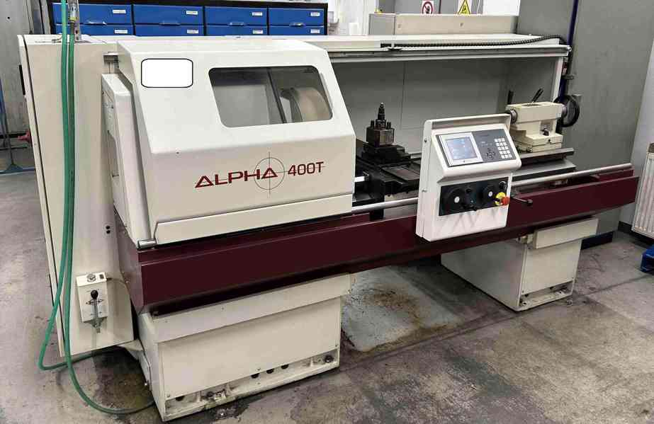 Použitý CNC soustruh ALPHA 400 T, r. v. 2005 - foto 1