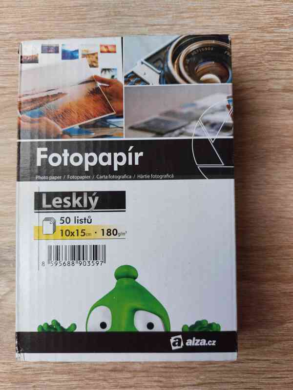 Fotopapír pro inkoustové tiskárny 10x15 cm lesklý - foto 2