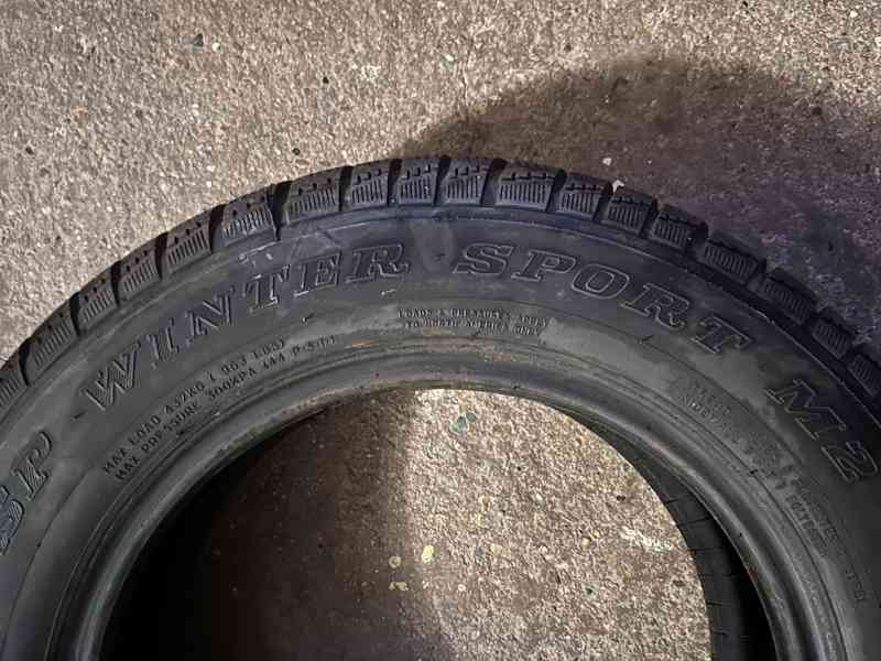 Dvě zimní pneu DUNLOP 165/70/R13 - foto 4