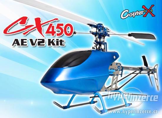 CopterX CX450SE V2 Kit RC Helikoptéra - foto 1