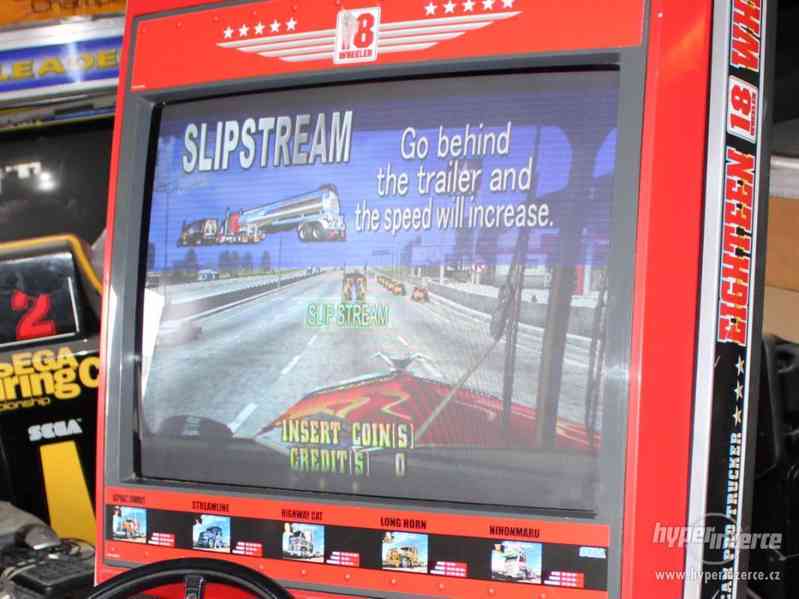 Zábavní herní hrací automat 18 Wheeler CMP Sega Naomi - foto 3