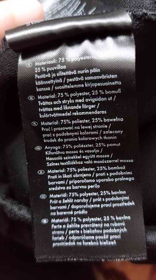 Dámské černé tepláky, velikost 40/42 - foto 7
