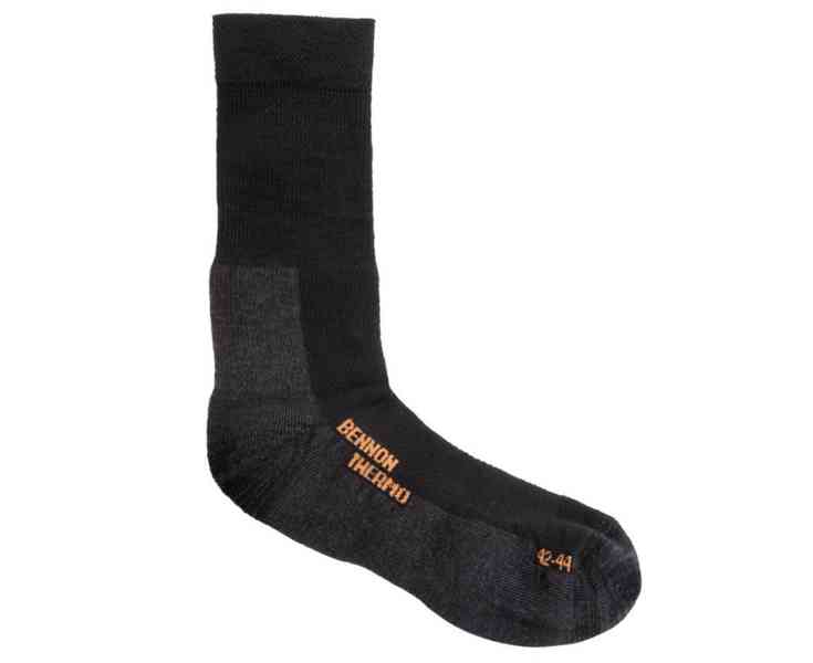 Ponožky Bennon Trek Sock Merino - černé - foto 1