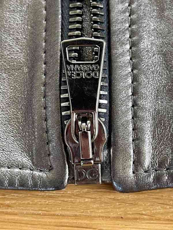 Dámská kožená bunda Dolce & Gabbana - foto 5