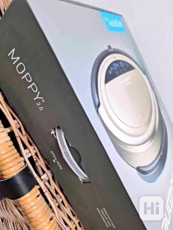 Robotický vysavač RobZone Mopy 2.0 PROFI vytírá+desinfekce - foto 6
