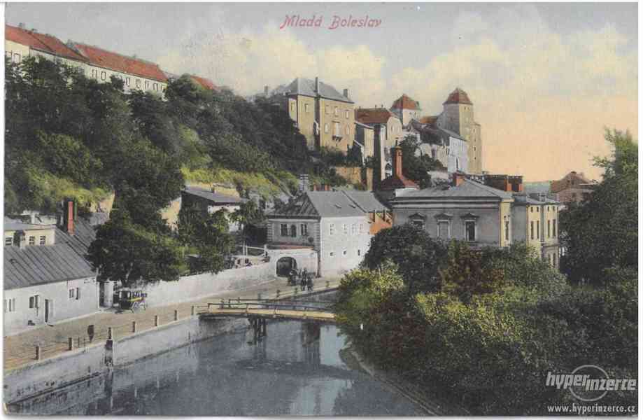 Stará pohlednice - Mladá Boleslav - foto 1