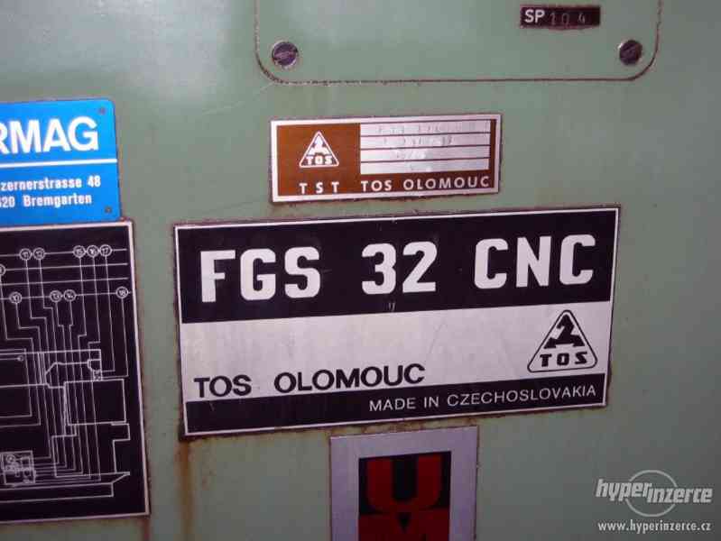 Konzolová FRÉZKA TOS FGS 32 CNC - foto 4
