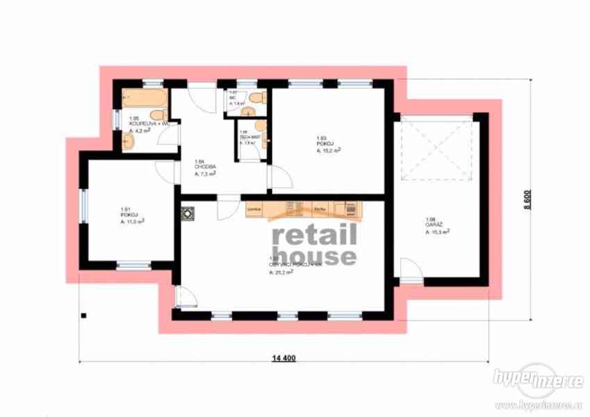Rodinný dům Retail Smart Top Plus, 3+kk+G, 83 m2 - foto 11
