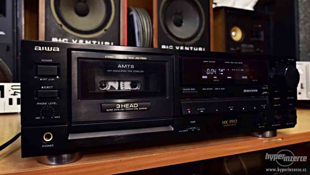 Aiwa AD-F810 HX PRO Stereo 3 Head Cassette Deck - foto 1