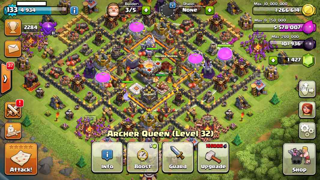 TOP účet Clash of Clans lvl 133 - možnost změnit jméno - foto 2