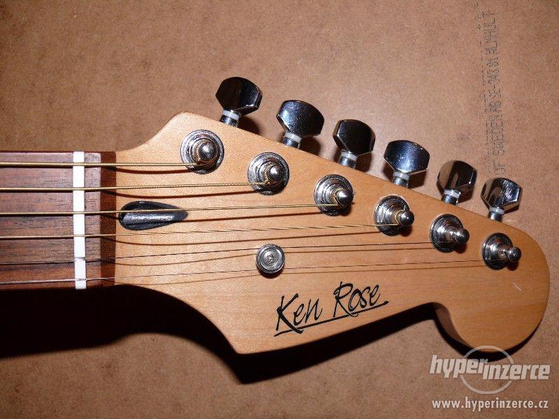 KYTARA Power Strat Ken Rose (neni 7ender, Fender, Gibson, bazar