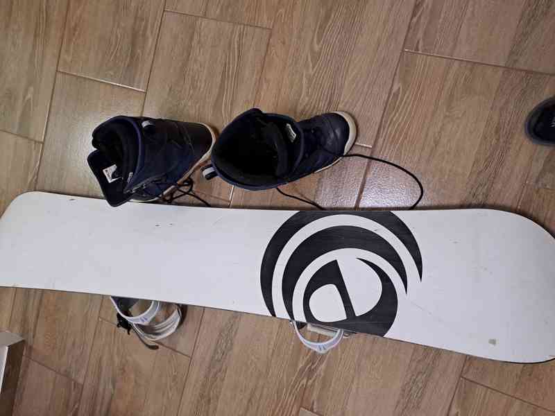 Snowboard Evol+vázáni+boty vel.45 - foto 2