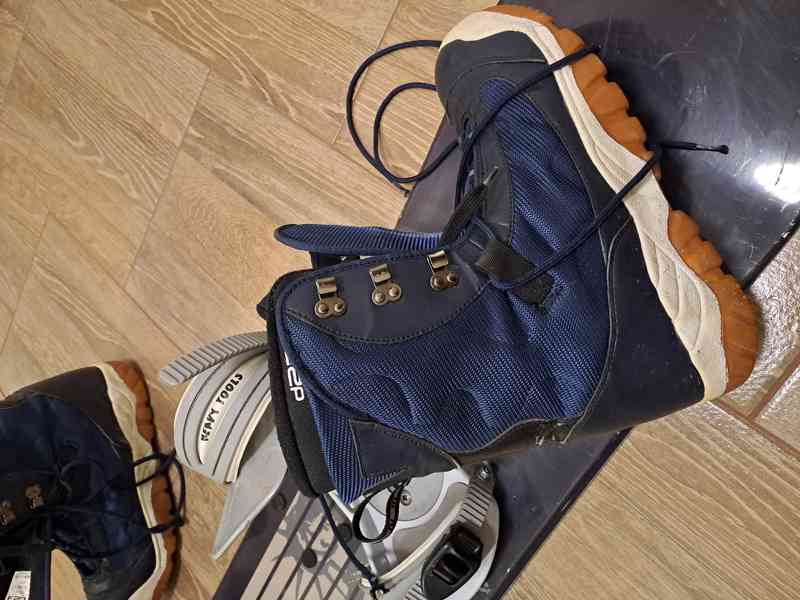 Snowboard Evol+vázáni+boty vel.45 - foto 3