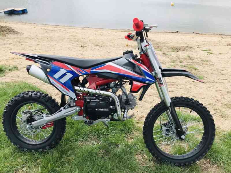 Pitbike Shark 125ccm, 17/14, el-starter, 3 barvy sklade - foto 3