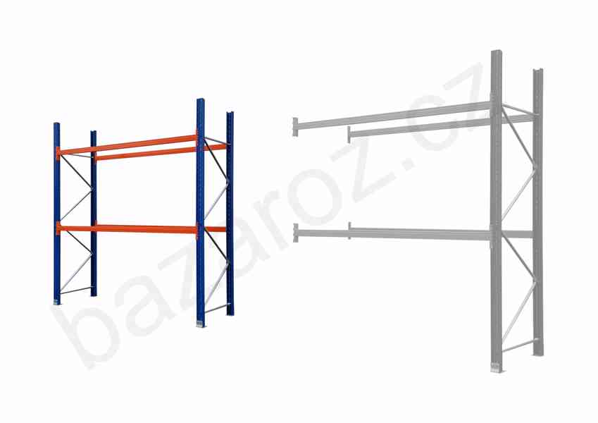 Paletové Regály Proman š: 2,7m – Základní Pole bazar - foto 10