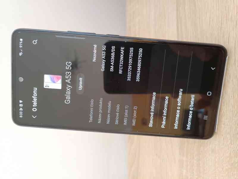 SAMSUNG Galaxy A53 5G (čtěte popis) - foto 3