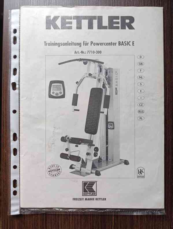 Kettler Powercenter BASIC E – domácí posilovna - foto 7