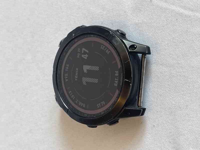 Garmin Fenix 7X Sapphire Solar - funkční, vada tlačítka - foto 2
