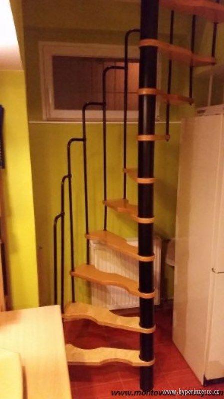 Schody - točité interiérové schodiste - foto 2