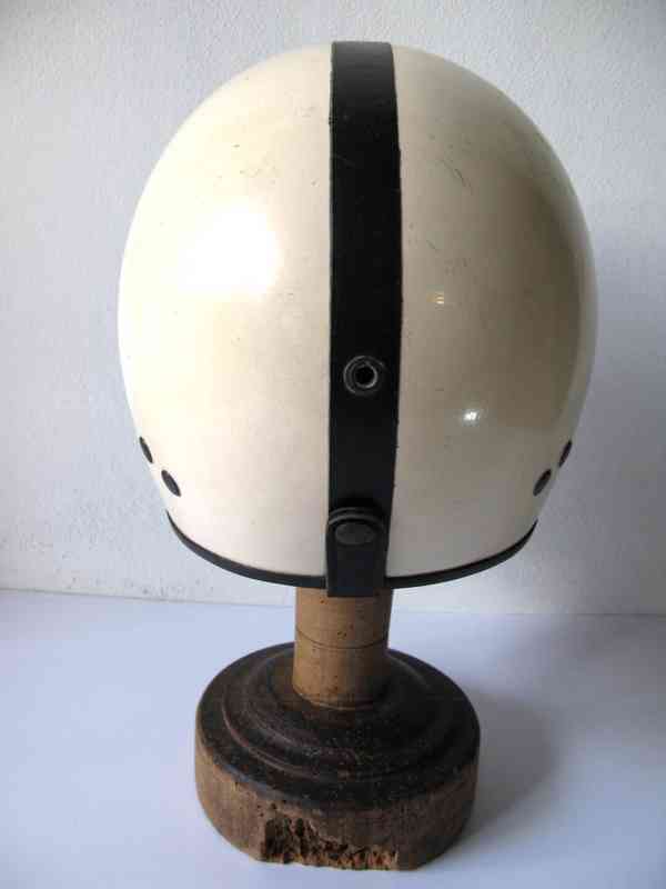 Stará Moto Helma-Kokoska, Originál 1960s, ČS, Kůže - foto 6